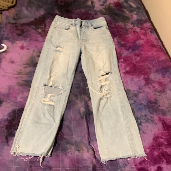 High rise cropped jeans - Picture 1 of 3